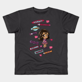 Latina Girl Kids T-Shirt